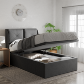 Kendrix Fabric Storage Bed Frame